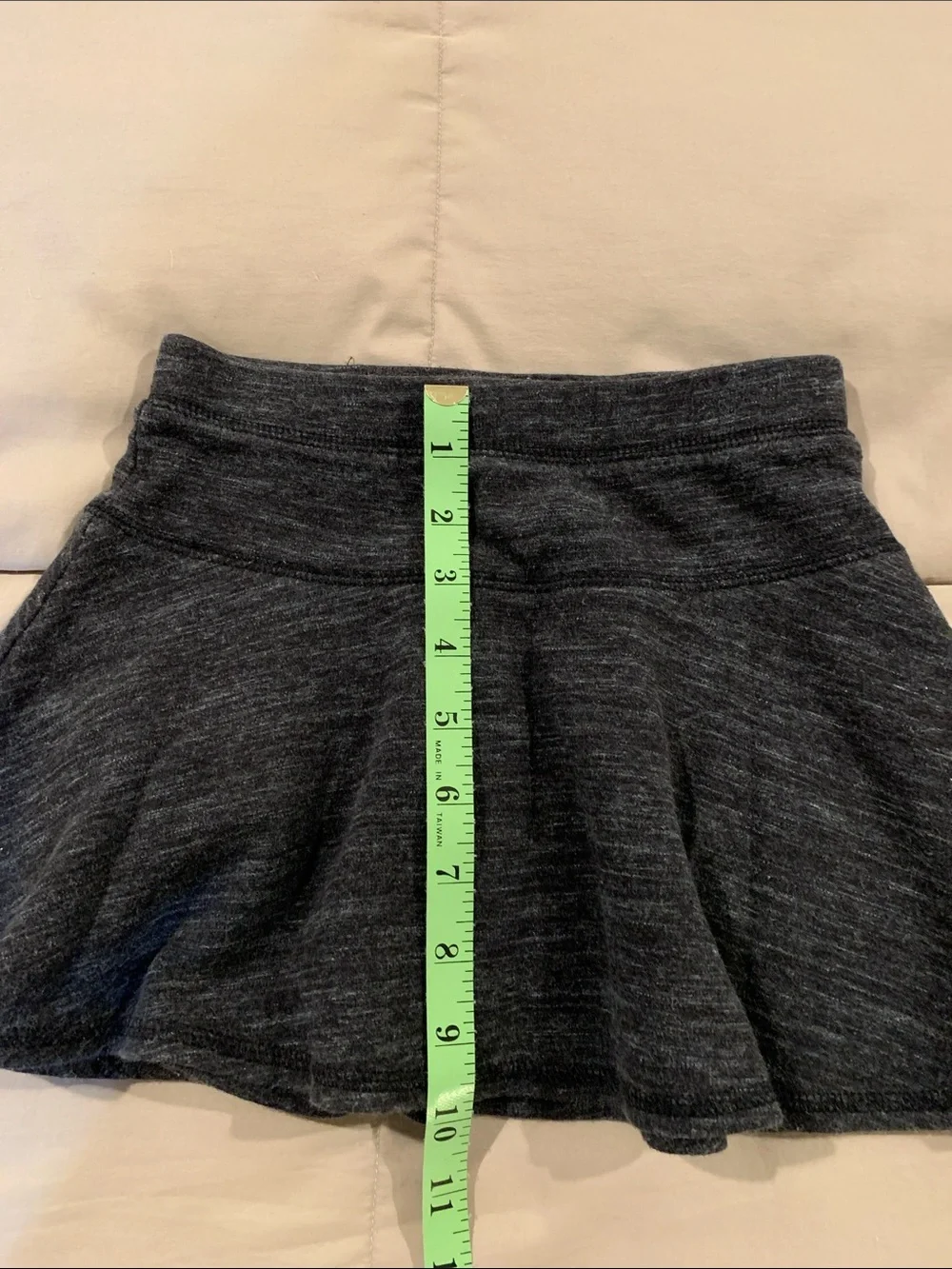 Gymboree Heather Gray Circle Skirt 100% Cotton Size 6​
